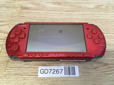 SONY PSP-3000 ⑭ GD7267 Plz Read Item Condi PSP-3000 RADIANT RED SONY PSP