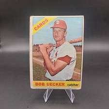 1966 Topps  Baseball- Bob Uecker #91 - Listed Trade Card