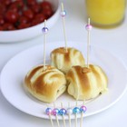  100 Pcs Food Picks for Appetizers Disposable Fruits Party Toothpicks