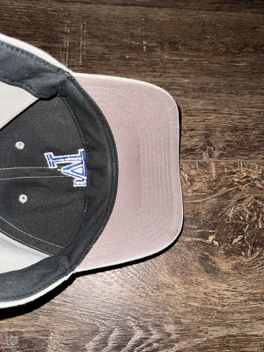 Los Angeles Dodgers Hat Cap Snap Back Gray 47 Brand Adjustable Embroidered - Picture 5 of 7