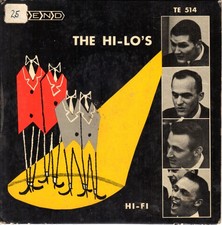 The HI-LO's - "Georgia On My Mind" + more -  HI-FI - TREND - TE 514 - 45 RPM EP