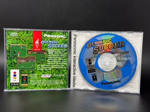 Olympic Soccer (3DO) *CASE, GAME DISC & MANUAL - TESTED* - Bild 3 von 3