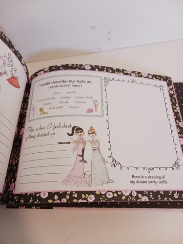 New-- 12" x 9" Dena Designs Scrapbook Activity Book Kit.. Includes tons of... - Picture 9 of 11