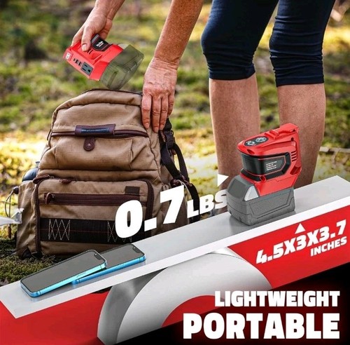 200W Power Inverter for Milwaukee 18V Battery, VoLtTech Battery Inverter 18V - Picture 6 of 9