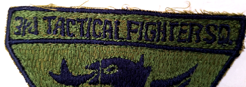 70's-80's 3rd TAC FIGHTER SQUADRON subdued patch NEW - Picture 3 of 4
