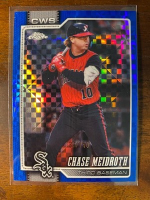 2026 Topps Chrome Chase Meidroth #98 Blue X-Fractor /150