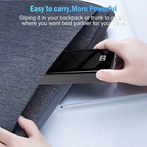 Power Bank 24000mAh con 3 Uscite e 2 Ingressi Ricarica Rapida 22.5W Con Torcia - Zdjęcie 6 z 7