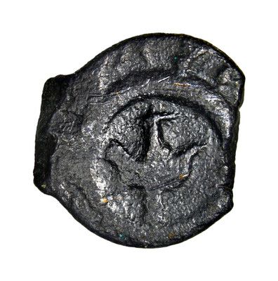 Jannaeus Widows Mite Biblical Lepton Star Anchor 100 BC Genuine Ancient Judean