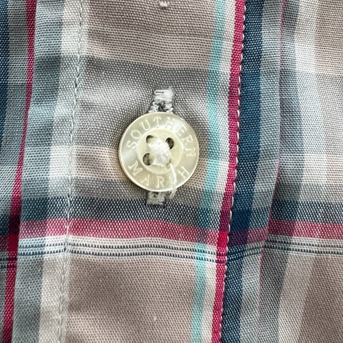 Southern Marsh Collection Men's Short Sleeve Plaid Shirt - NWT - S - Bild 4 von 15