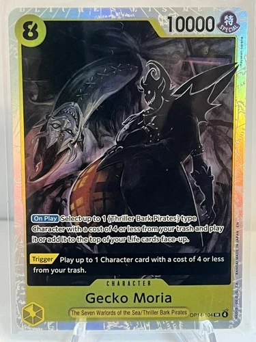 Gecko Moria OP14-104 - SR The Azure Sea's Seven - One Piece - English
