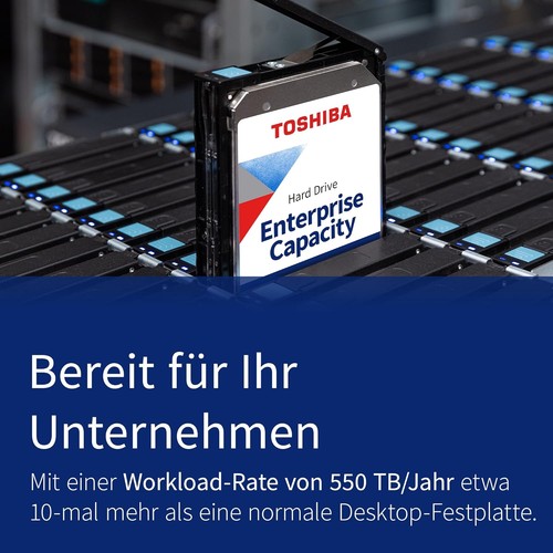 Toshiba MG08 Series 16TB Interne Festplatte MG08ACA16TE 3,5 Zoll HDD SATA 512MB - Afbeelding 3 van 5
