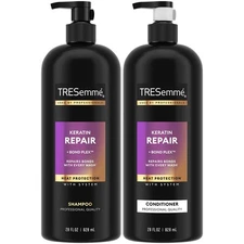 TRESemmé Shampoo and Conditioner, Keratin Repair – Bond Hair... 