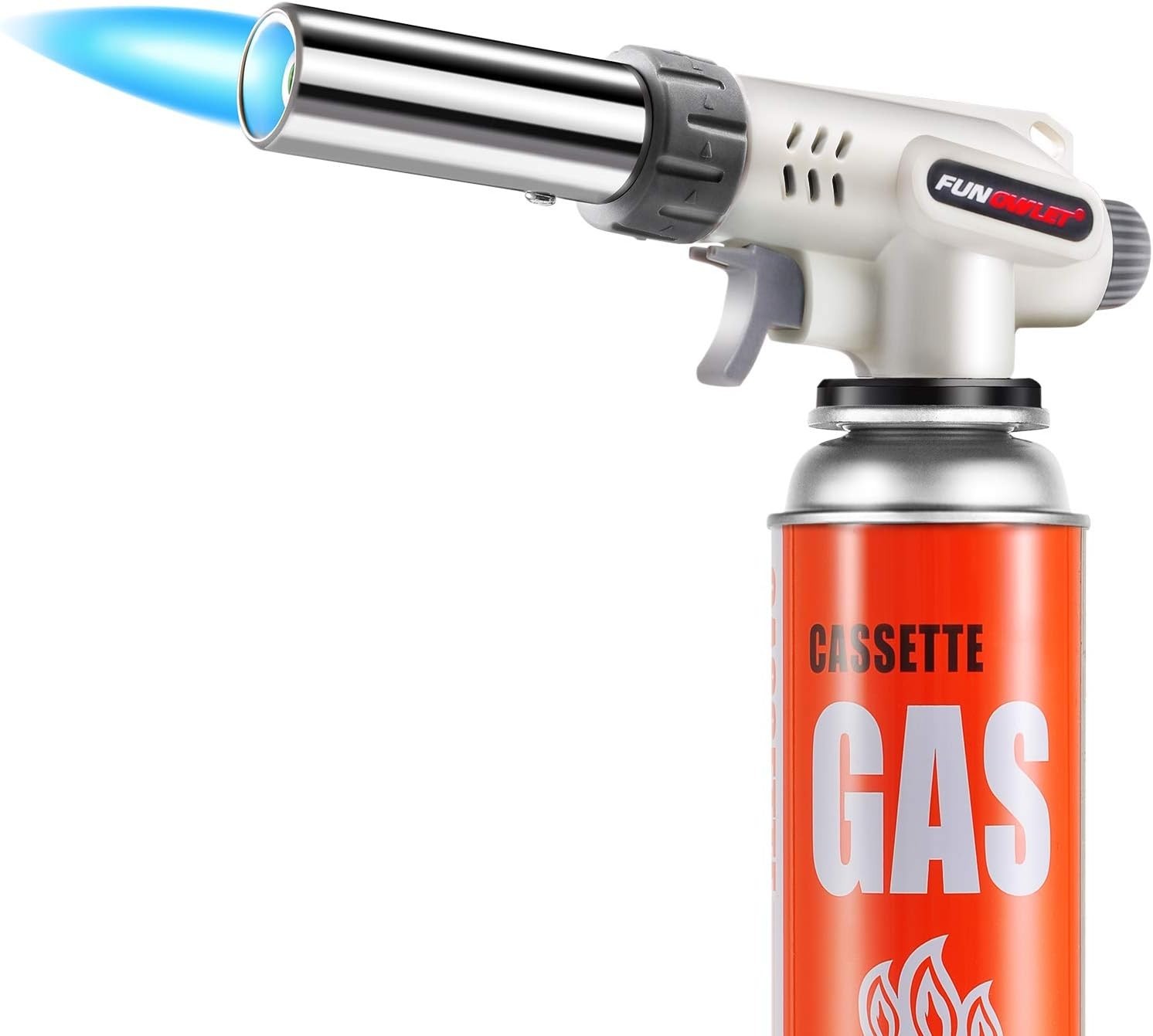 FunOwlet,Butane Torch Kitchen Blow Lighter, Culinary Torches