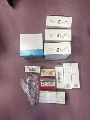 HUGE Ostomy Lot NIB - Coloplast 15592 Barriers, Drainable Pouches, Brava 12045