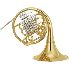 Yamaha Model YHR-671DU Geyer Wrap Double French Horn - Unlacquered Finish