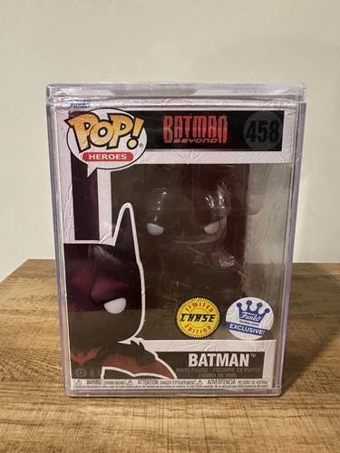 Funko Pop! Vinyl: Batman Beyond Transparent Chase #458 W/Hard Protector