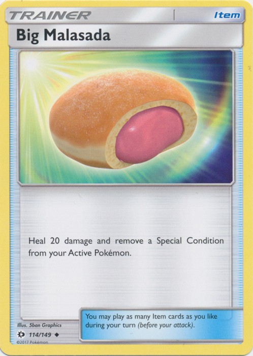 Big Malasada - 114/149 - Uncommon - Damaged