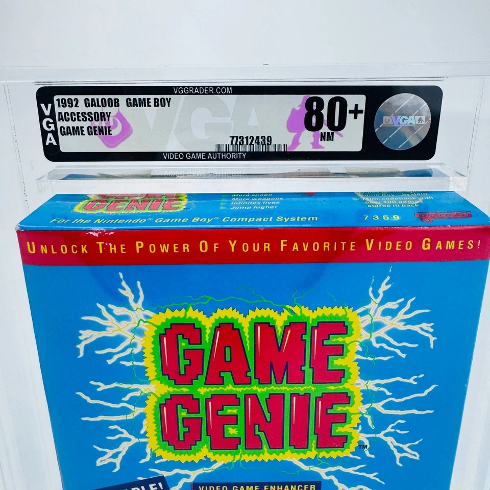 Game Genie by Galoob for Game Boy (Nintendo, 1992) VTG NEW Sealed VGA NM 80+ - Image 2 of 4