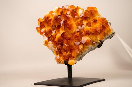 Racimo de Cristal Citrino Natural Grado AAA con Grande Brillante Madeira Naranja Dr - Imagen 3 de 10