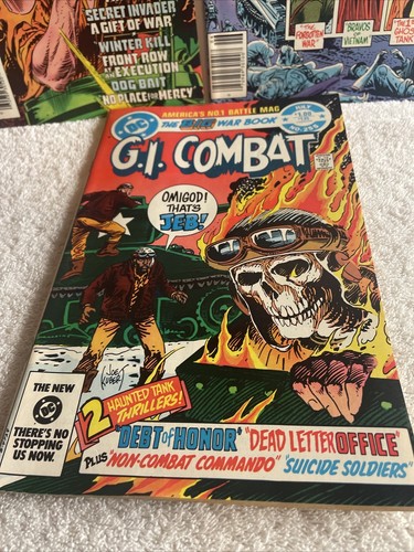 G.I. Combat #253,#254,#255 DC comics 1983 Lot Of 3 - Picture 4 of 5