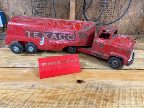 Vintage 1950s Buddy L Texaco Tanker Truck - Picture 3 of 10