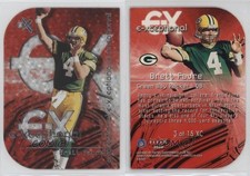 2000 EX E-Xceptional Red Brett Favre #3XC HOF