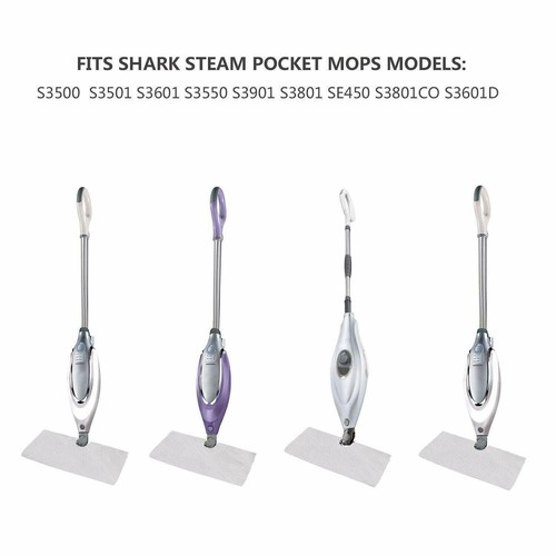 Replacement Steam Mop Pads for Shark Steam Mop Pads Compatible with S3500 Series - Picture 7 of 7