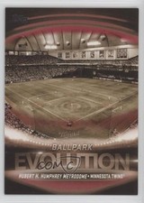 2019 Topps Red 3/10 Target Field Hubert H Humphrey Metrodome #ES-10 lz7