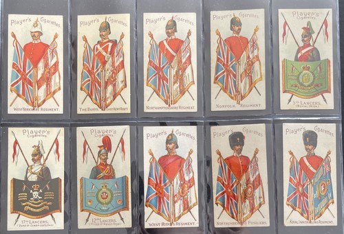 JOHN PLAYER, Cigarette Cards, “ MILITARY SERIES “ Full Set Of 50 Lovely Cards. - Picture 8 of 22