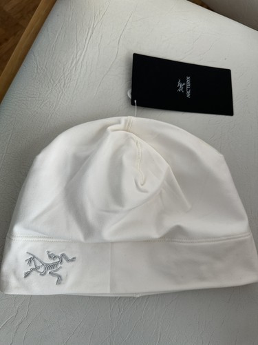 Arc’teryx Rho Toque Lightweight Arctic Silk S/M White BeanieNew W Tags Authentic