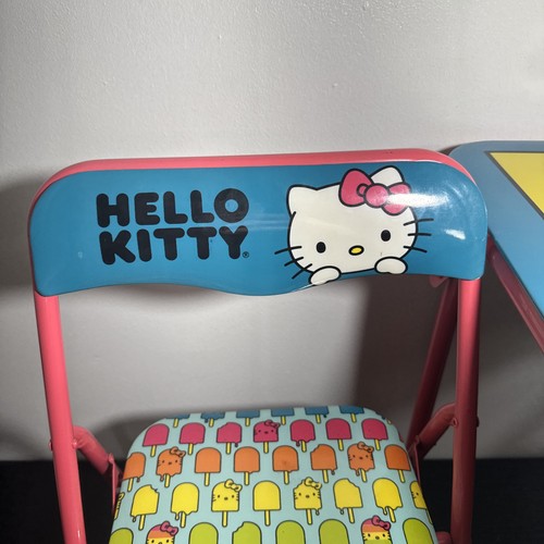 Sanrio Hello Kitty Kinder Kartentisch mit 2 Klappstühlen Möbel Deko Kinder - Bild 16 von 24