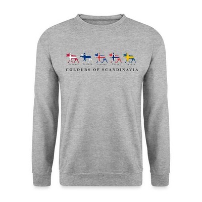 Colours of Scandinavia Elch Flaggen Skandinavien Camping Geschenk Unisex