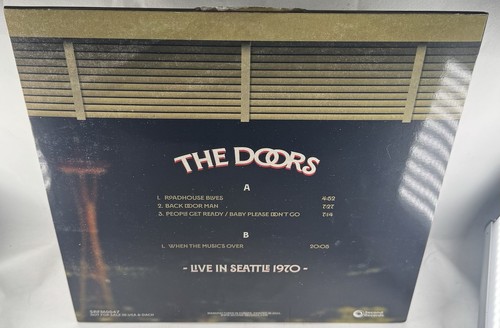 The Doors – Live In Seattle 1970 12" - Used Coloured Vinyl/Record/LP - Picture 3 of 7