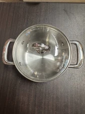 Chantal Induction 21 Steel Soup Pot with Glass Tempered Lid (2-Quart)