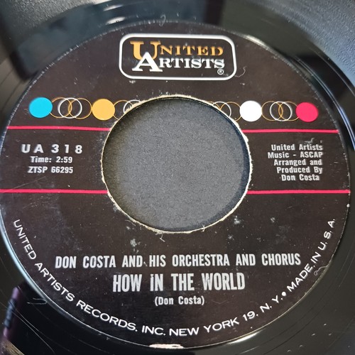 Don Costa – That's The Way With Love / How In The World (UA 318) - Picture 1 of 2