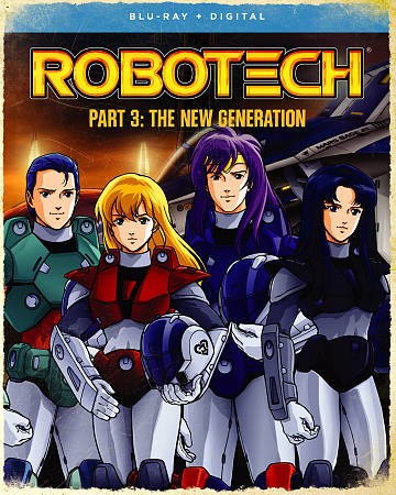 ROBOTECH: PART 3 - THE NEW GENERATION NEW BLU-RAY DISC - Imagen 1 de 1