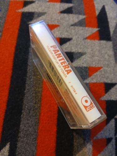 Pantera Vulgar Display Of Power 1992 Cassette Tape Vintage Rare Original - Picture 2 of 3