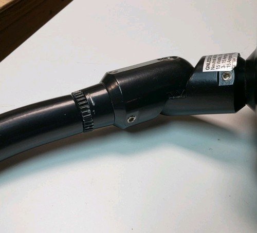 RAB GNLED13N Gooseneck 15W LED 24 5/8" Arm 1” Angled Dome Flood Shade Green - Picture 21 of 23