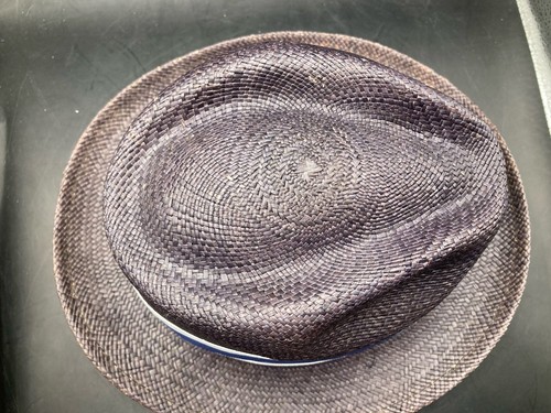 Sombreros en el Campanario Sombrero de Paja Fedora Talla Grande Tejido a Mano Ecuador Panamá Hecho en EE. UU. - Imagen 8 de 15