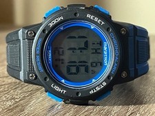 Marathon by Timex TW5K84800 Digital Sports Watch – Black Strap with Blue Accents