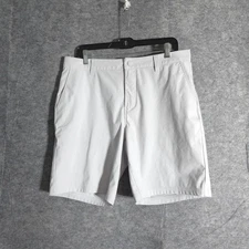 Rhone Commuter Shorts Men 33 Gray 9" Performance Stretch Golf Casual Lightweight