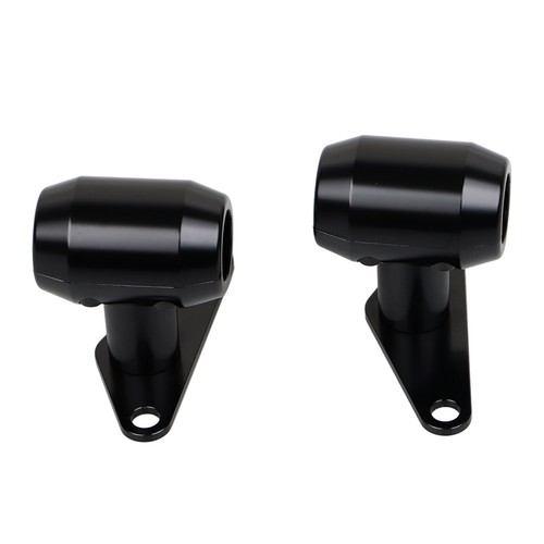 Black DNA 0-6" Springer Front Fender Mounts Bracket For Harley Chopper Midwest - Picture 11 of 14