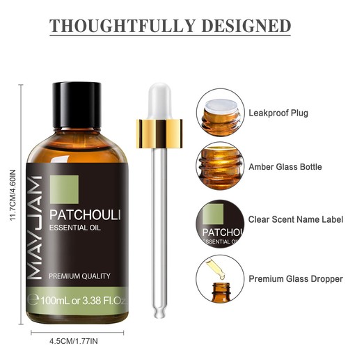 MAYJAM 100ml Essential Oils 100% Pure Natural Therapeutic Grade Oil Aromatherapy - Picture 87 of 233