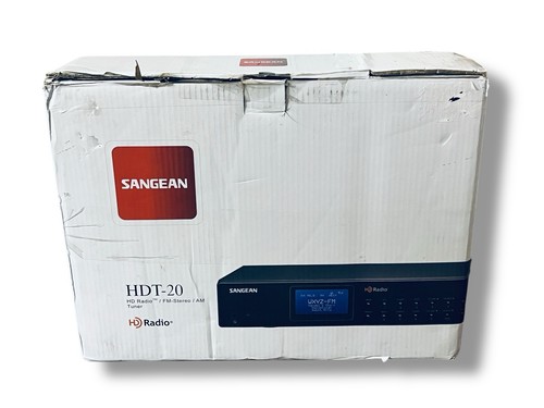 Sangean HDT-20 HD Radio FM-Stereo AM Tuner with Memory Presets  Black - Picture 8 of 9