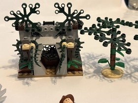 2008 LEGO #7626 Indiana Jones Set JUNGLE CUTTER  - Complete w/ Minifigs