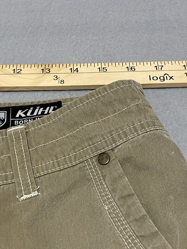 Kuhl Ramblr Vintage Patina Shorts Mens 34 Brown Outdoor Hiking Style 5125 10" - Picture 10 of 13