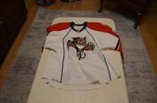Rostislav Olesz Florida Panthers Game Worn Jersey 2008-2009 Size 56 White Set 2