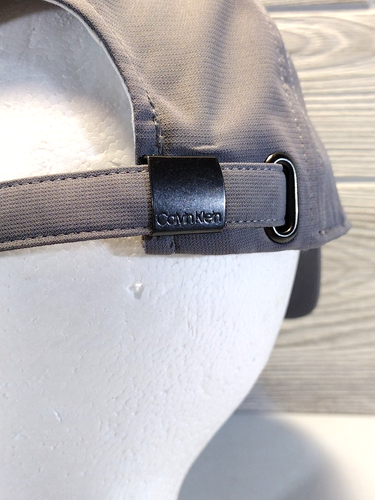 Cappello Calvin Klein Slideback Nero Taglia Unica Regolabile Poliestere Ricamato - Foto 3 di 4