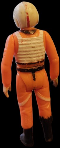 Vintage Star Wars Luke Skywalker X-Wing Pilot Figure 1978 Original Hong Kong - Picture 2 of 7