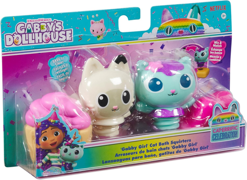Casa delle bambole Gabby’s: Gabby Cat Bath Squirters, Mercat & Pandy Paws Toddle galleggiante - Foto 8 di 8